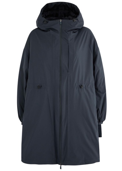 Padded hooded GORE-TEX coat