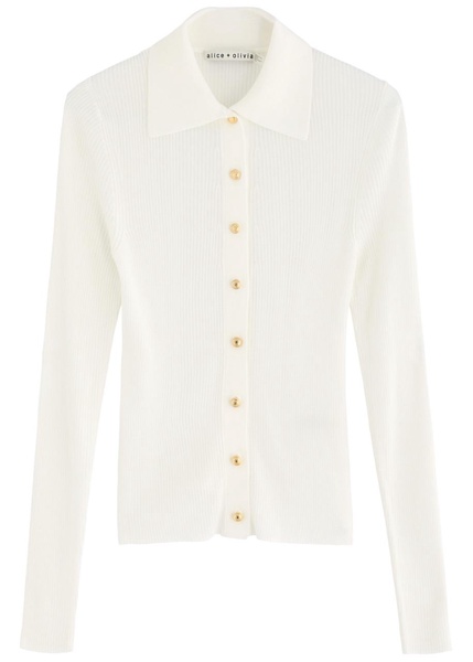 Nealie ribbed-knit shirt