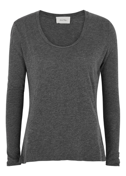 Jacksonville slubbed cotton-blend top