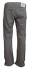 Acht Gray Cotton Straight Fit Folded Hem Casual Denim Jeans