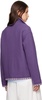 Purple Bronco Appliqué Jacket