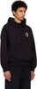 Black Charm Link Hoodie