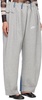 Gray & Blue Overjogging Jeans