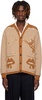 Brown & White Buckaroo Cardigan
