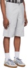 Gray Regular Cargo Shorts