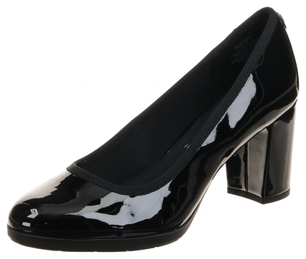 castana womens stretch textured block heels
