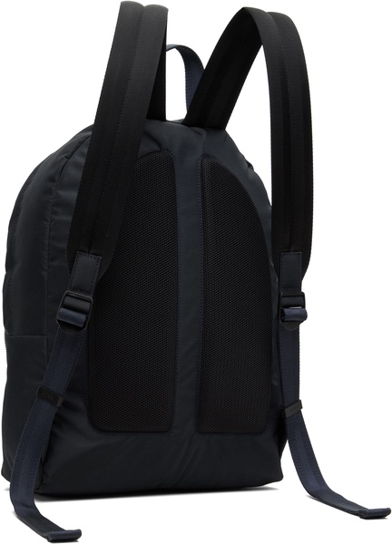 Navy Contrast Logo Backpack