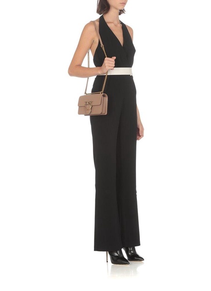 Logo Plaque Shoulder Bag
