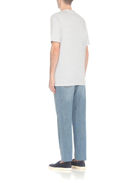 Layered-effect Crewneck T-shirt