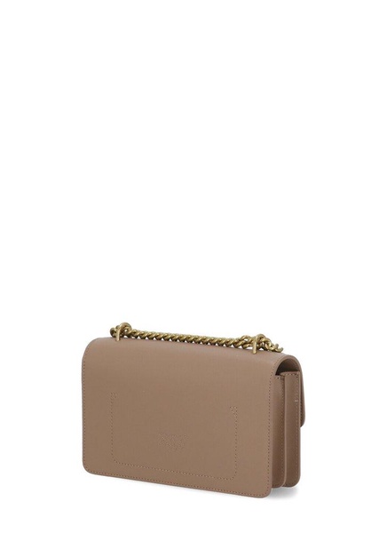 Logo Plaque Shoulder Bag