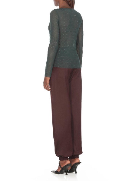 Embellished Light Tulle Jumper Pinko