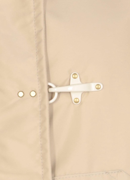 Short Beige Parka