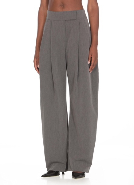 Wide-leg Pinces Trousers
