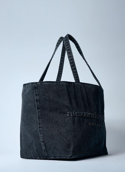 Alexander Wang Women Denim Punch Tote Bag