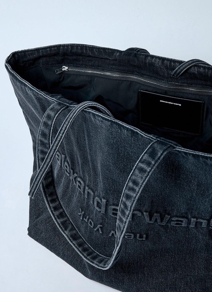 Alexander Wang Women Denim Punch Tote Bag