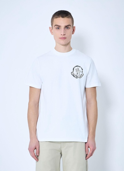 Moncler Men Logo Motif T-Shirt