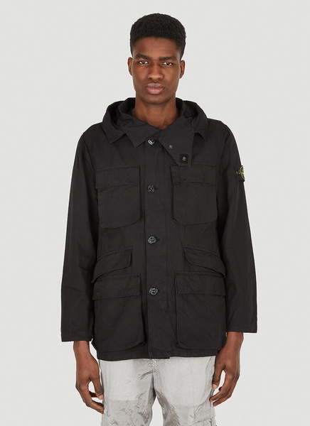 Stone Island Men Hooded Field Jacket