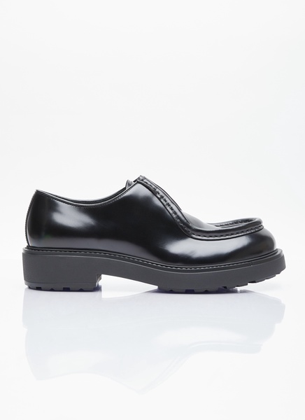 Prada Men Leather Lace-Up Shoes