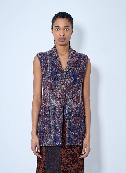 Dries Van Noten Women Textured Waistcoat