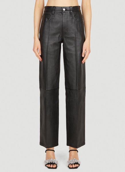 Alexander Wang Women Panelled Leather Pants