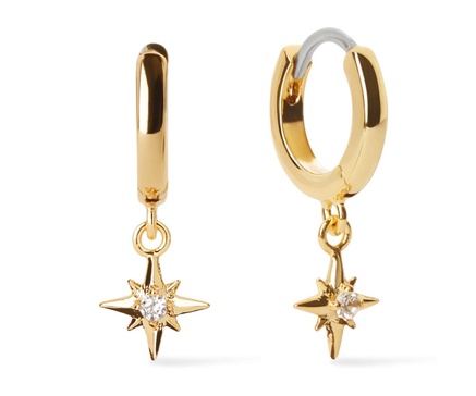Star Hoop Earrings - Oshi