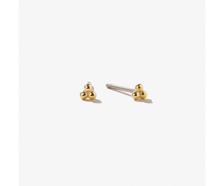 Beaded Stud Earrings - Tiva