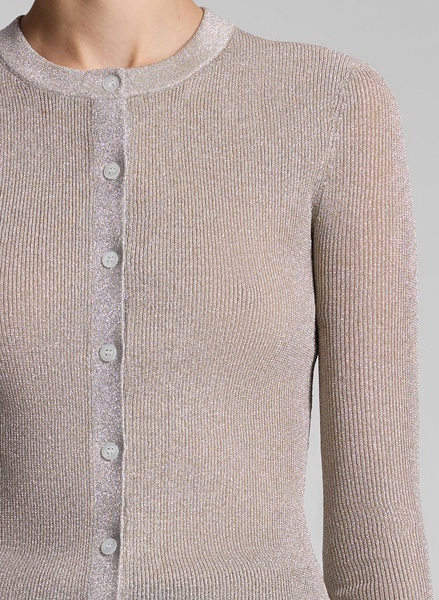 Fisher Fine Lurex Cardigan