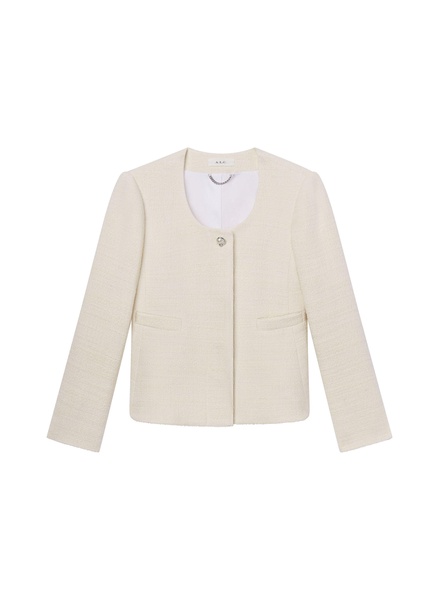 Irene Cotton Boucle Jacket