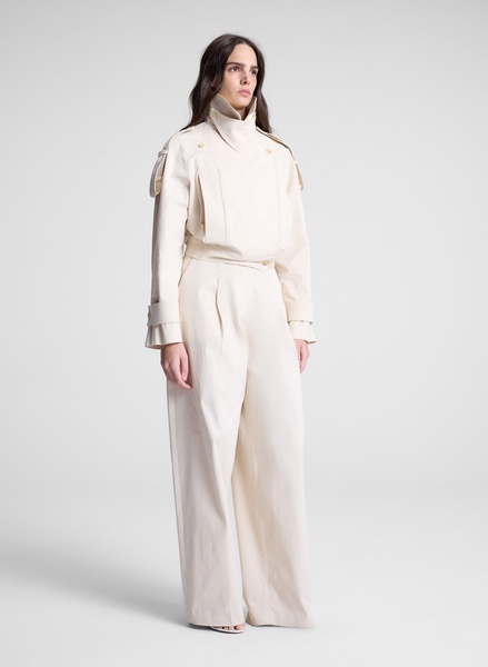 Miles Cropped Trench Jacket