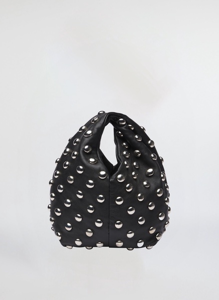 Simone Studded Leather Bag