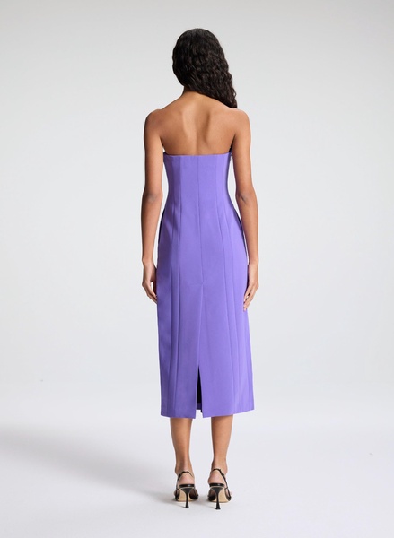 Elizabeth Strapless Midi Dress