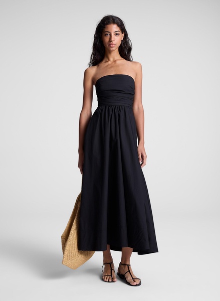 Tate Strapless Midi Dress
