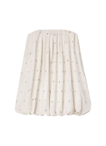 Holly Strapless Embellished Mini Dress