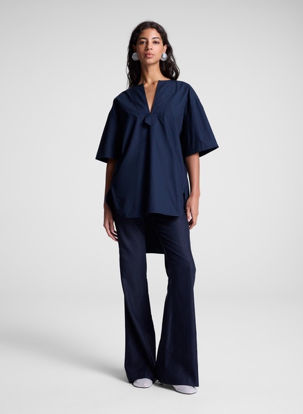 Erin Cotton Poplin Top