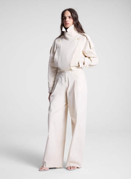 Miles Cropped Trench Jacket