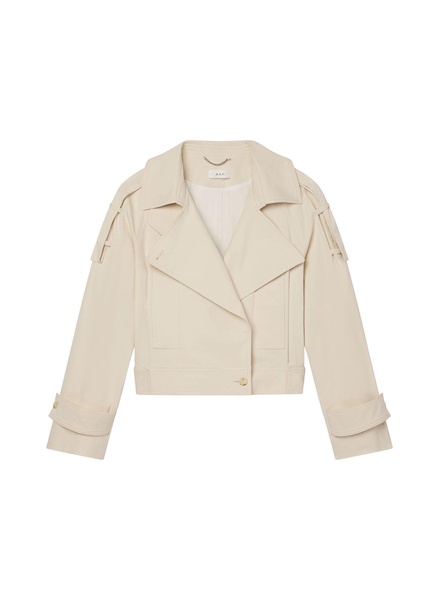 Miles Cropped Trench Jacket