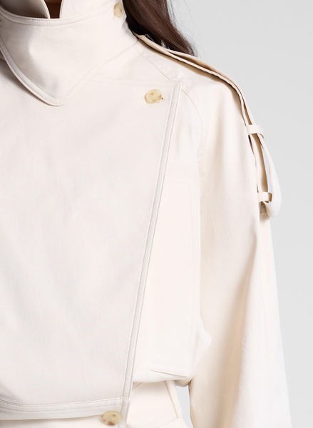 Miles Cropped Trench Jacket