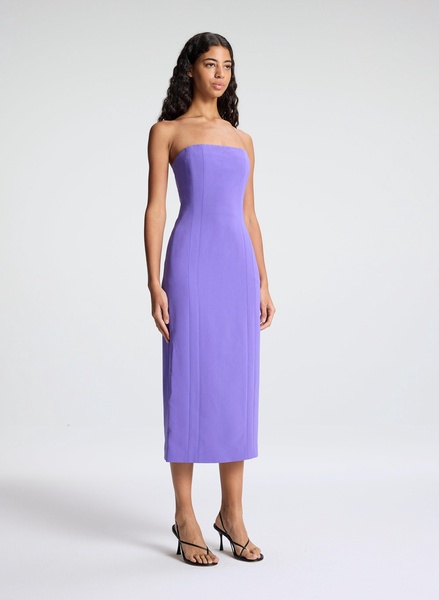 Elizabeth Strapless Midi Dress