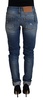washed cotton low waist women casual women's jeans