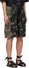 Khaki Camouflage 'Overcamoujerseyshorts' Shorts