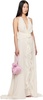 Off-White Georgette Maxi Dress