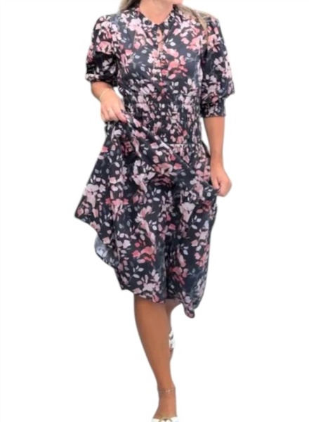 domenica maxi dress in night shades