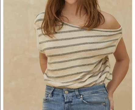 gracie in beige/black