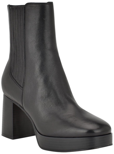 eds womens leather square toe ankle boots