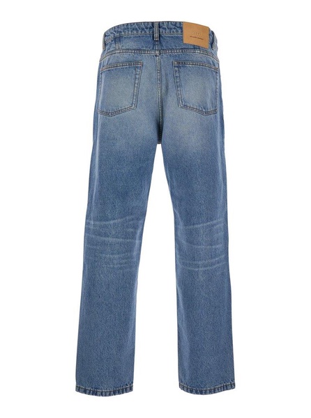 Ami Alexandre Mattiussi Tapered leg jeans.