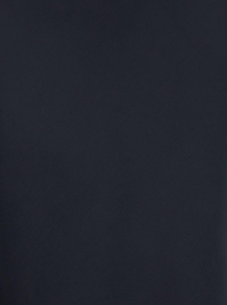 Blue Long Skirt  with Volant Detail at the End in Satin Woman