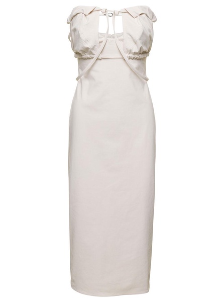 La Robe Bikini Deconstructed Strapless Dress