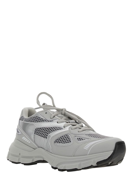 Marathon Runner Leather And Mesh Sneakers