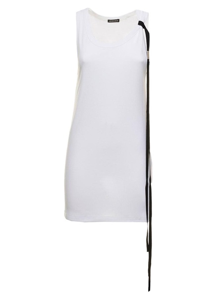 Ann Demeulemeester Ann Demeulemeester Woman's Seva White Cotton Tank Top