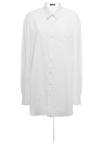 Ann Demeulemeester Anne Demeulemeester White Cotton Woman's Poplin Shirt